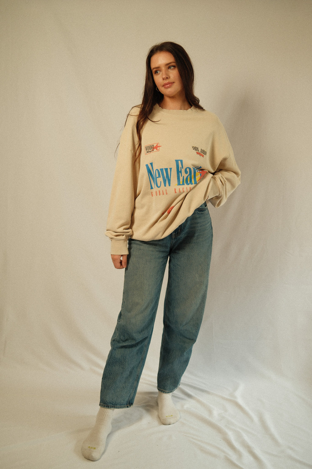 Vintage Racing Star Sweatshirt