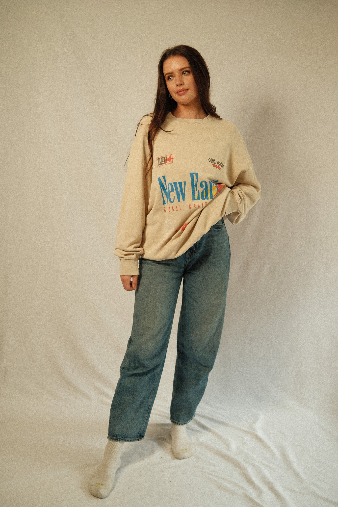Vintage Racing Star Sweatshirt