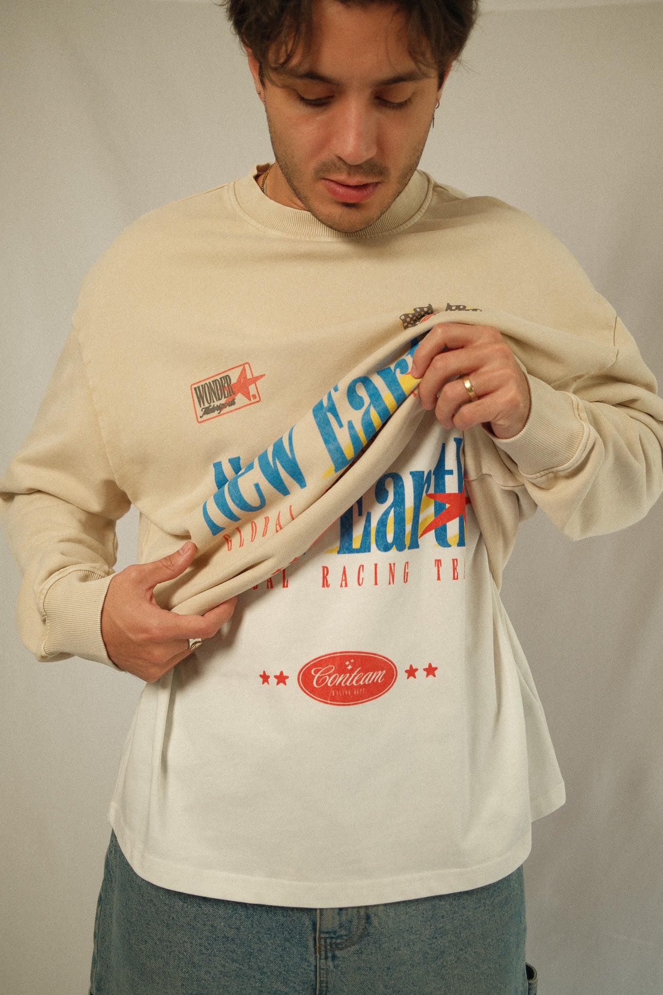 Vintage Racing Star Sweatshirt