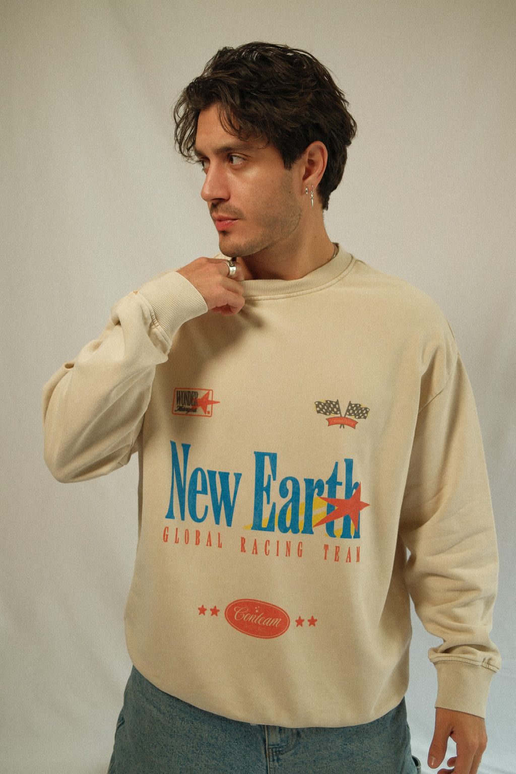 Vintage Racing Star Sweatshirt