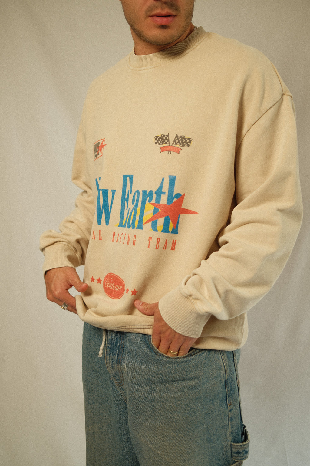 Vintage Racing Star Sweatshirt