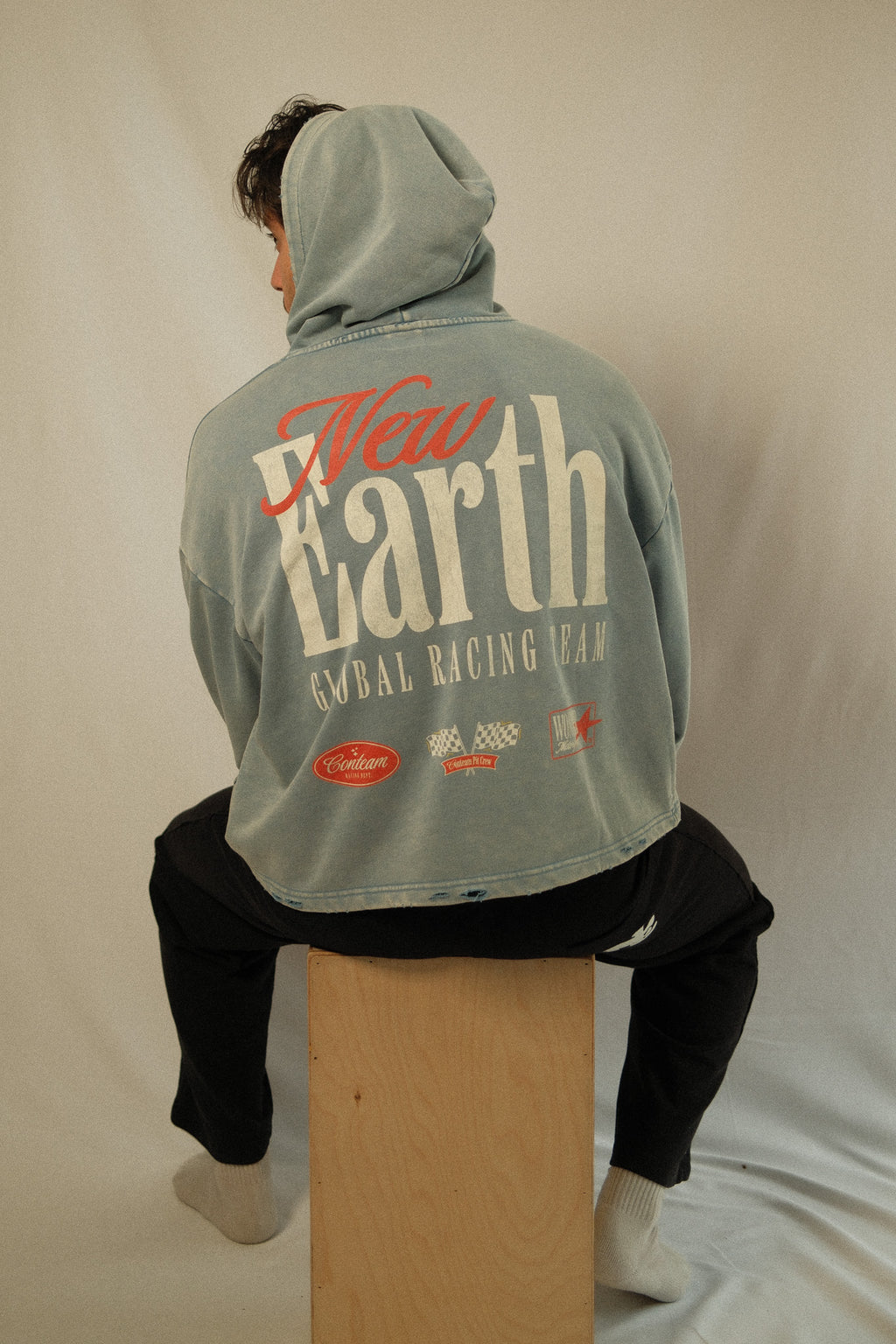 Vintage Racing Team Hoodie